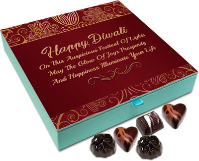 

Chocholik Diwali Sweets - May The Glow Of Diwali Brings Joy And Illuminate Your Life Chocolate Box - 9pc Truffles(108 g)