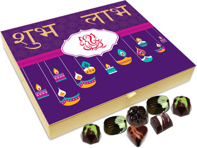 

Chocholik Diwali Sweets - Have A Diwali Full Of Sweets Blessings And Happiness Chocolate Box - 20pc Truffles(240 g)