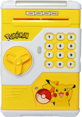 

Toys Factory POKEMON-PIGGY BANK-901 Coin Bank(Yellow)