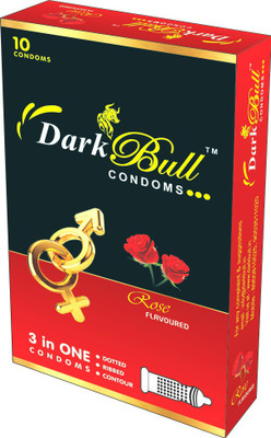 Darkbull Darkbull Rose Flavour condom condom(10S) available at flipkart for Rs.72