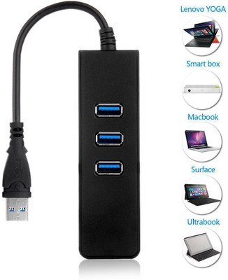 

dct 3 Pro Air Network Cable(Compatible with Mobile, Laptop, Tablet, Mp3, Gaming Device, Black)