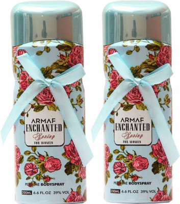 

Armaf Spring Combo Set (Set of 2) Deodorant Spray - For Women(200 ml, Pack of 2)