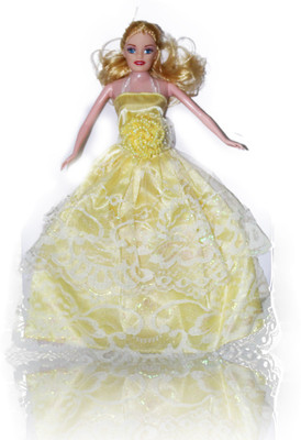 

Akshat RED CARPET DOLL - YELLOW GOWN(Multicolor)