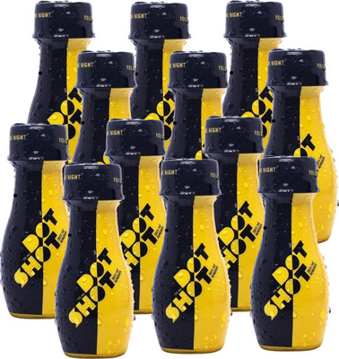 

Dotshot ANTI HANGOVER DRINK 70 ML - PACK OF 12 Energy Drink(12x70 ml, Curcumin, Turmeric Flavored)