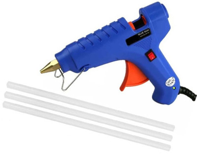 

STAR FABRIC 20W On Off Switch Button Standard Temperature With 3 Glue Sticks Standard Temperature Corded Glue Gun(8 mm)