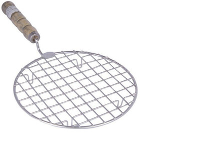 

Shrih Roast Grill Wooden Handle Glider Rack Grill