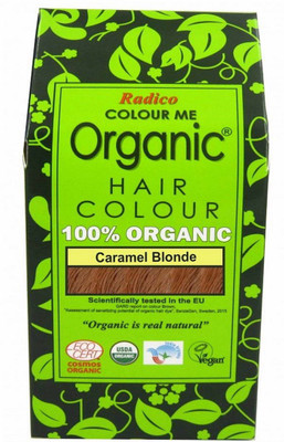

Radico 100% Organic Caramel Blonde USDA Certified Hair Color(Caramel Blonde)