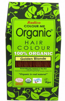 

Radico 100% Organic Golden Blonde USDA Certified Hair Color(golden blonde)