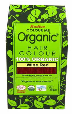 

Radico 100% Organic Wine Red USDA Certified Hair Color(Wine Red)