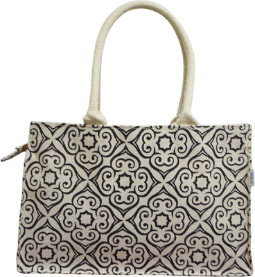 

Earthbags Hand-held Bag(Beige, Black)