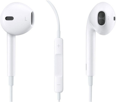 

A Connect Z APLL AcZ Best Quality sound Base AR-105 Wired Headset with Mic(White, In the Ear)