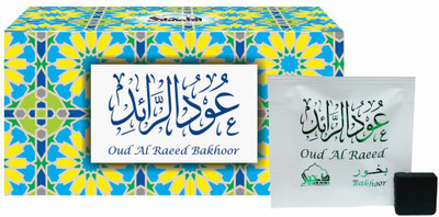 

Dukhni Oud Al Raeed Bakhoor (Medium) Musk Agarbattis(18 Units)