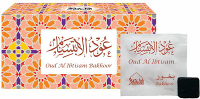 

Dukhni Oud Al Ibtisam Bakhoor (Medium) Natural Agarbattis(18 Units)