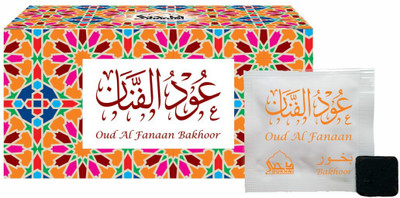 

Dukhni Oud Al Fanaan Bakhoor (Medium) Natural Agarbattis(18 Units)