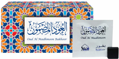 

Dukhni Oud Al Madhmoon Bakhoor (Medium) Spicewood Agarbattis(18 Units)