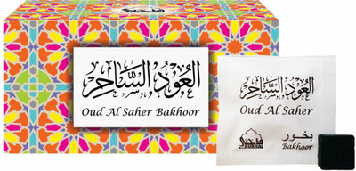 

Dukhni Oud Al Saher Bakhoor (Medium) Lemon Agarbattis(18 Units)