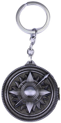 

Skywalk Game of Thrones Alloy Keychain - House Martell Emblem Silver Color Key Chain