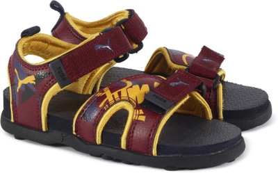 

Puma Boys & Girls Velcro Flats(Blue, Rhododendron-peacoat-old gold