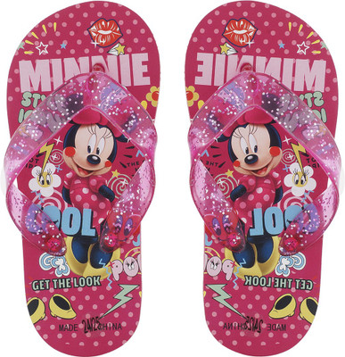 

Lil Firestar Girls Slip On Slipper Flip Flop(Pink, Multicolor