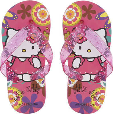 

Lil Firestar Girls Slip On Slipper Flip Flop(Pink, Multicolor
