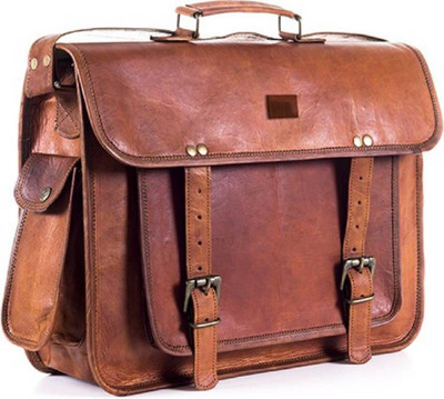 

PINO 15 inch Laptop Messenger Bag(Brown)