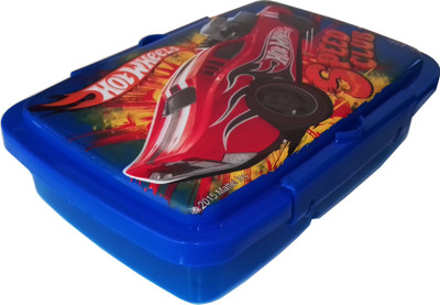 

KIDOZ KINGDOM LUNCH BOX HOTWHEELS ONLY KIDS 1 Containers Lunch Box(550 ml), Blue