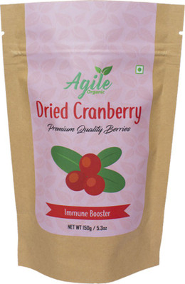 

Agile Organic Dried Cranberries(150 g, Pouch)