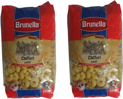 

Brunella Chifferi N.600 Elbow Macaroni Pasta(Pack of 2, 500 g)
