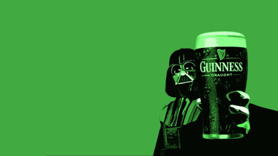 

Akhuratha Wall Poster /-Star-Wars-beer-Guinness Paper Print(12 inch X 18 inch, Rolled)