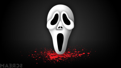 Akhuratha Wall Poster -Scream-movies-mask-blood Paper Print(12 inch X 18 inch, Rolled) available at flipkart for Rs.312