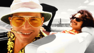 

Akhuratha Wall Poster Fear-and-Loathing-in-Las-Vegas-movies-Johnny-Depp Paper Print(12 inch X 18 inch, Rolled)