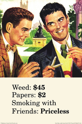 

Wall Poster Weed Papers Smoking With Friends Paper Print(12 inch X 18 inch, Rolled)