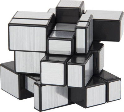

Super Deal Bazzar Store Silver Mirror Rubik's Magic 3x3 Cube(1 Pieces)