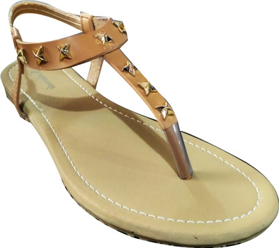 

Fashionitz Women Tan Flats