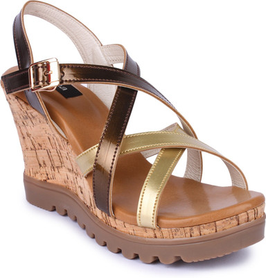 

VAYONAA Women 02,Gold Wedges