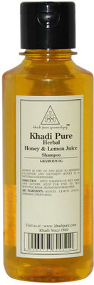 Khadi Pure Herbal Honey & Lemon Juice Shampoo(210 ml)
