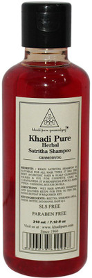 

Khadi Pure Herbal Satritha Shampoo SLS-Paraben Free(210 ml)