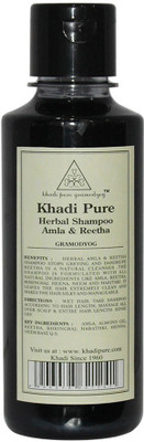 

Khadi Pure Herbal Amla & Reetha Shampoo(210 ml)