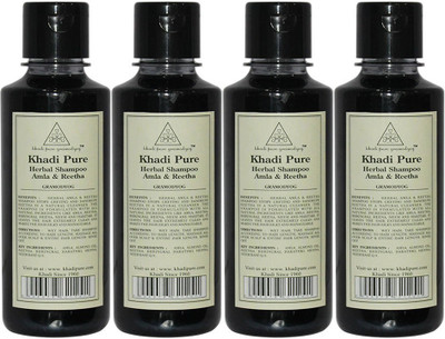

Khadi Pure Herbal Amla & Reetha Shampoo(840 ml)