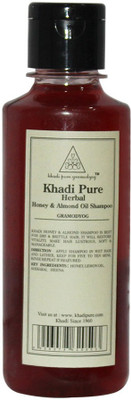 

Khadi Pure Herbal Honey & Almond Oil Shampoo(210 ml)
