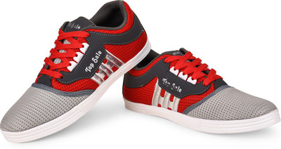 

Connekt Walking Shoes For Men(Grey, Red