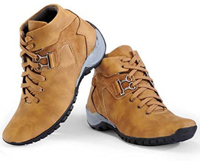 

fashionforsure Fashion for sure causal shoe for men in 7 to 10 size Boots For Men(Brown