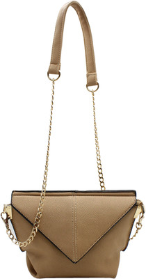 

Trendy Women Evening/Party Yellow PU Sling Bag