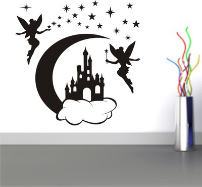 

SN Graphics  PVC Vinyl Sticker(Pack of 1, Black
