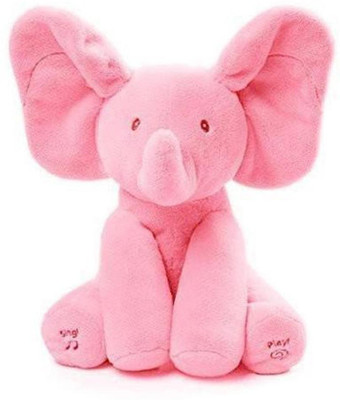 

Esclusivo PEEK-A-BOO INTERACTIVE ELEPHANT STUFFED TOY FULL PINK - 30 cm(Pink)