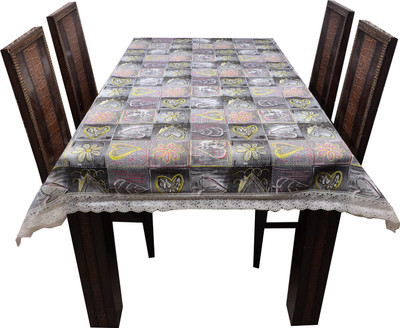 

The Trendy Printed 8 Seater Table Cover(Multicolor, PVC)