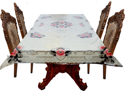 

The Trendy Printed 8 Seater Table Cover(Multicolor, PVC)