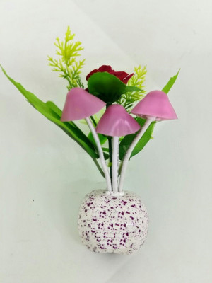 

Kumar Retail mushroom light indian made 1 Night Lamp(4 cm, Multicolor)