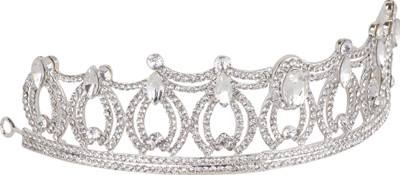

Pink Rose Crown(White, Pack of 1)