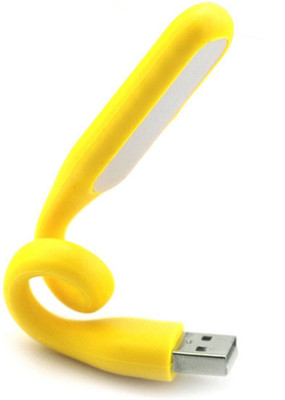 

VibeX ™ USB Reading Lamp with 8 LED Lights and Flexible Gooseneck - Two Brightness Settings LEDL-Type-069 Led Light(Yellow)